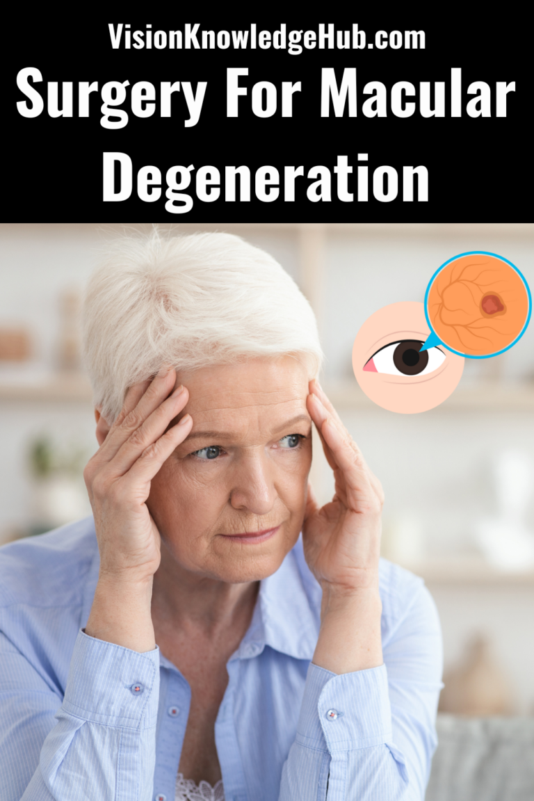 Surgery For Macular Degeneration Vision Knowledge Hub