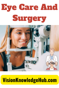 Eye Care And Surgery pin